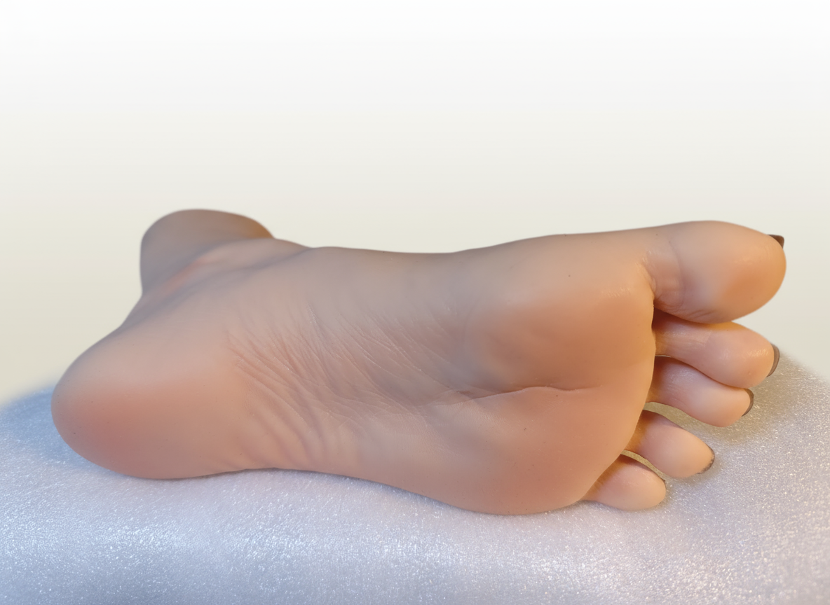 Product Image with New Background - Silicone Foot Model